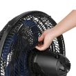 Ventilador de Parede Arno VE9P X-treme 40CM 9 Pás Preto 220V